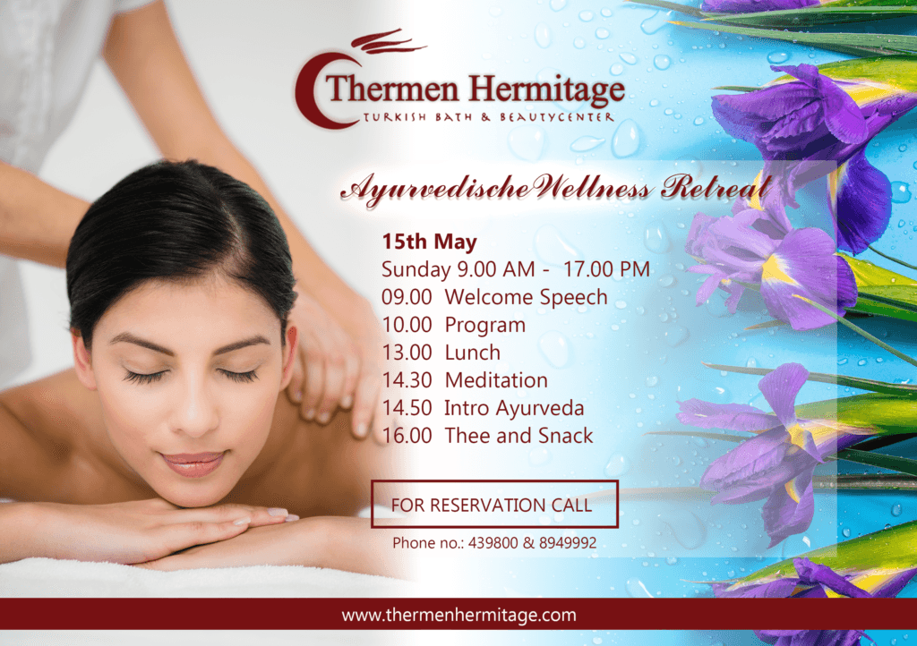 Ayurvedische Wellness Retreat — Thermen Hermitage
